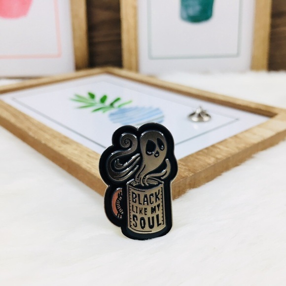 Jewelry - ‼️5 for $25 SALE‼️The Ghost Coffee Mug Enamel Pin